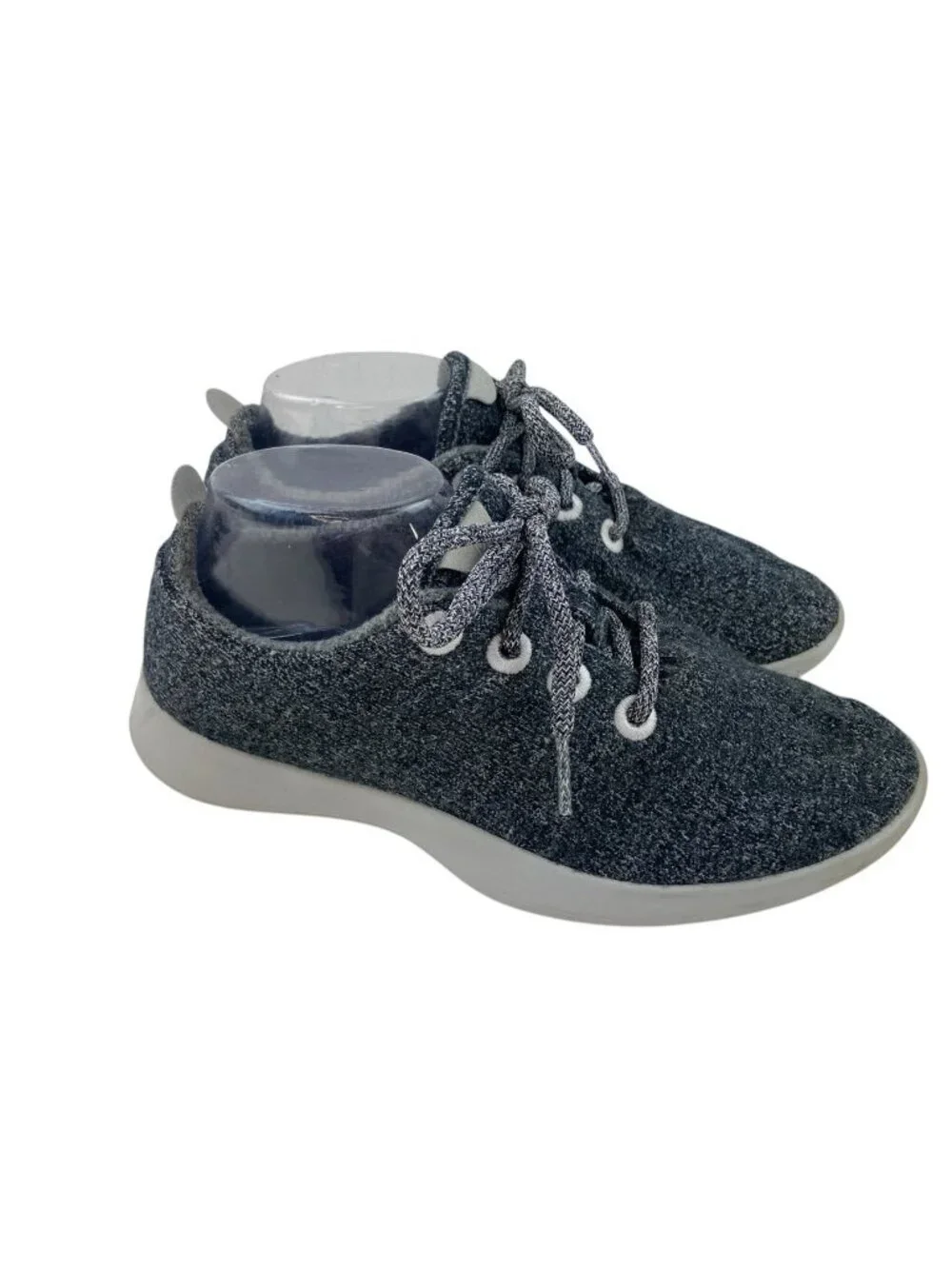 -Allbirds Wool Runners Women’s Size 9 Gray Lace Up Athletic Sneakers Comfort